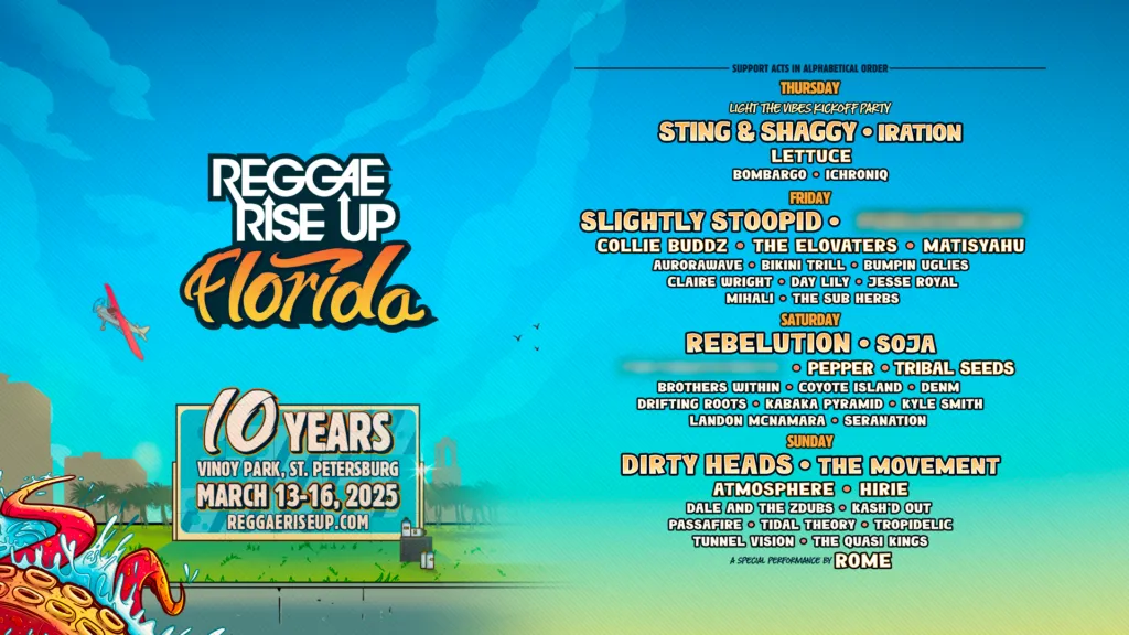 Reggae Rise Up Florida: A Decade of Vibes